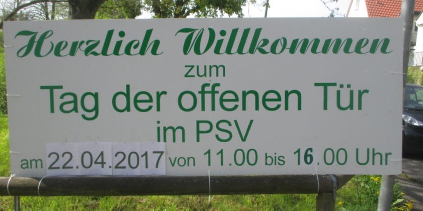 Tag der offenen Tür am 20.04.2017